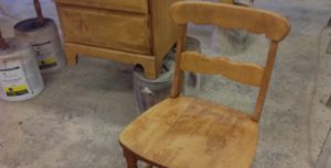 close up of the furniture